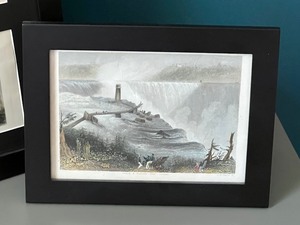 lot 119A image: Framed Vintage Colored Etching Prints