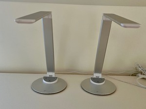 lot 129 image: Pair of TAOtronics Desk Tasks Lamps