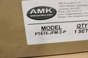 AMK Innovations PT615-JFM-2-P & PT615-MDL-RVC-P Ceiling Speaker Set