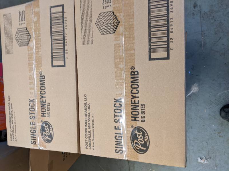 2 boxes of Honeycomb big bites. Tot...
