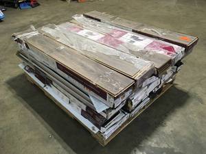 Pallet of 28 Boxes of Mixed Flooring Customer Returns See Terms on Auction