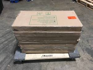 Pallet of 7 Boxes of MSI Montauk Black 12 in. x 24 in. Gauged Slate Floor and Wall Tile (10 sq. ft.  Case) Customer Returns See Terms on Auction