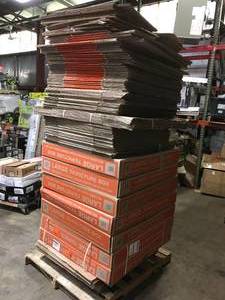 Pallet of Home Depot Boxes See Pictures