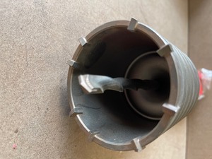 lot 82 image: Bosch 3-14 in. x 7 in. x 12 in. SDS-MAX Carbide Rotary Hammer Core Bit for Masonry and Concrete Drilling