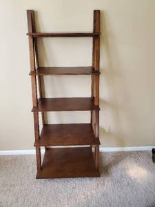Wood Wall Leaning Shelf