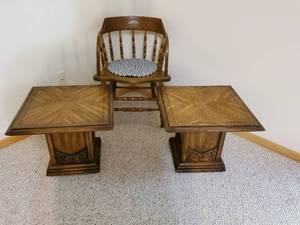 Three Pieces Of Vintage Furniture