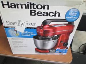 lot 23 image: Hamilton Beach 7 Speed Stand Mixer ...
