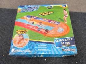 lot 28 image: Bestway H2OGO 16 Quadruple Water S...