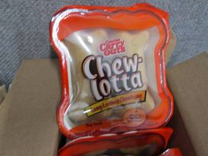 lot 96 image: 2 Cases of 52ct Pks Chew-Lotta Edi...