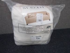 lot 165 image: Sure Fit Sofa Slipcover in Ivory...