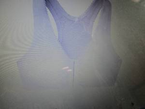 lot 186 image: Glamorise Cotton-Blend Racerback Wi...