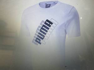 lot 193 image: PUMA Mens PUMA Power Big-Logo Tee ...