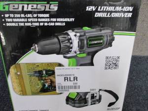 lot 275 image: Genesis 12V Lithium-Ion 2-Speed Dri...