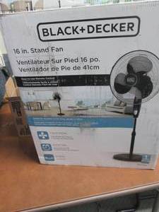 lot 287 image: BLACKDECKER 16 Oscillating Pedest...