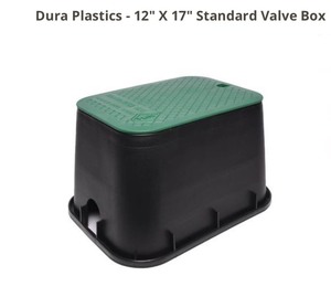 lot 61 image: Dura Plastics - 12 X 17 Standard Valve Box. See Pictures