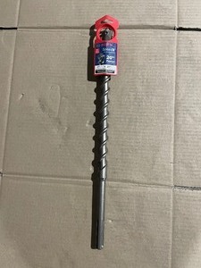 lot 45 image: Bosch 1 in. x 16 in. x 21 in. SDS-MAX Speed-X Carbide Rotary Hammer Drill Bit for Concrete Drilling See pictures