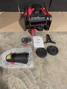 lot 80 image: PowerSmart 21 in. Single Stage Gas Snow Blower See Pictures