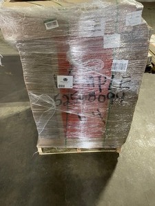 lot 92 image: The Home Depot 21 in. L x 15 in. W x 16 in. D Heavy-Duty Medium Moving Box with Handles (90-Pack) See Pictures