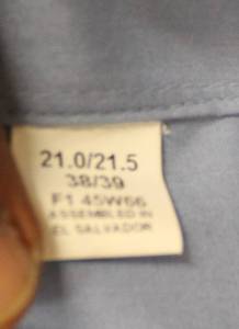 Flying Cross New Mens SS Police Long Sleeve Shirt 21.0 21.5  3839 XXX Large