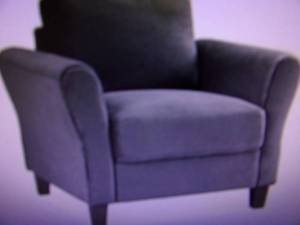 lot 52 image: Westin Chair with Rolled Arms open ...