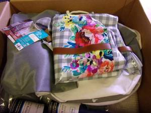 lot 85 image: box of laundry bags , charcoal bamb...