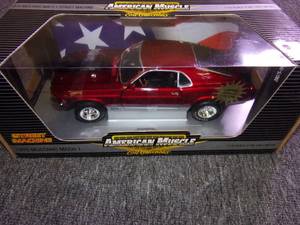 lot 127 image: 1970 mach 1 american muscle diecast...