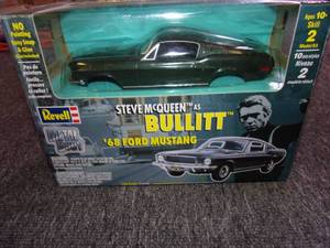lot 139 image: Revell Steve McQueen bullitt 68 for...
