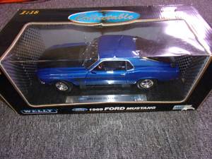 lot 151 image: welly 118 metal 1969 ford mustang ...