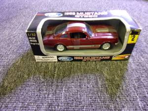 lot 163 image: 132 diecast 1966 mustang GT350 ...