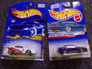 lot 164 image: 2 hot wheels 1 mustang GT and a 199...