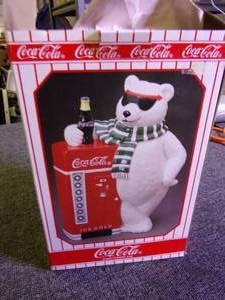 lot 170 image: vintage coca cola cookie jar ...