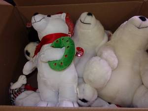 lot 173 image: box of coca cola bears and a unopen...