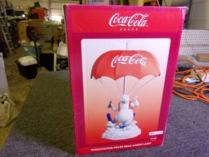 lot 176 image: coca cola parachuting polar bear ac...