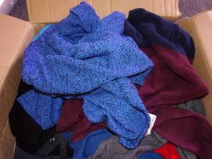 lot 185 image: box of large sweaters ...
