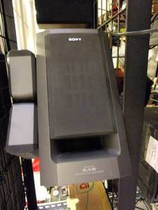 lot 208 image: sony surround speakers and subwoofe...