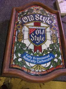 lot 210 image: lbold style lighted plastic sign ...