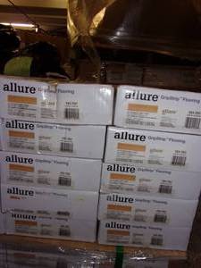 lot 229 image: 10 packages of trafficmaster Oak 6 ...
