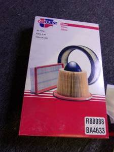 lot 252 image: box of 15 carquest R88088 air filte...