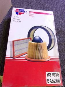 lot 255 image: box of 14 carquest R87015 air filte...