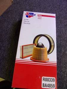 lot 276 image: box of 10 carquest R88339 air filte...