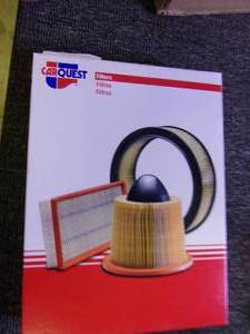 lot 281 image: box of 15 R 88158 airfilters carque...