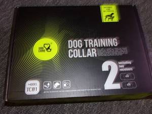 lot 294 image: dog training collar with 2 receiver...