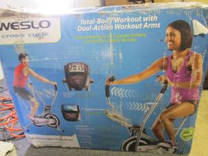 lot 46 image: Weslo Cross Cycle Upright Exercise ...