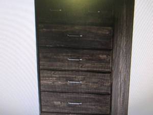 lot 5 image: South Shore 5-Drawer Chest open box...