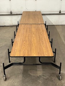 Sico Commercial Folding Rollaway Cafeteria Table