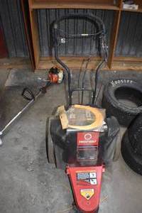Troy Built walk behind trimmer