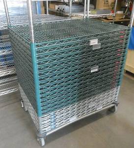 Seven Metro Anti Microbial shelves 24x36, no posts