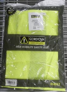 7 HiVis Lime safety vest size 3XL