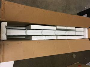 46.5 in. x 15.5 in. x 3.125 in. Frameless Wave Pattern Non-Vented Glass Block Window Customer Returns See Terms on Auction