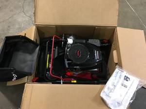 17 in. 3-in-1 Gas Push Walk Behind Lawn Mower by PowerSmart Customer Returns See Terms on Auction